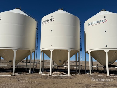 Meridian 1612S S7 +/- 100 ton Hopper Grain Bin