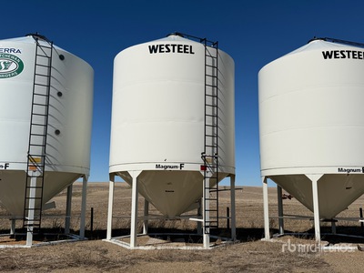 Westeel 1412F +/- 70 ton Hopper Grain Bin