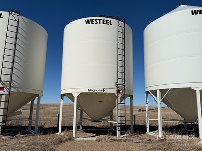 Westeel 1412F +/- 70 ton Hopper Grain Bin
