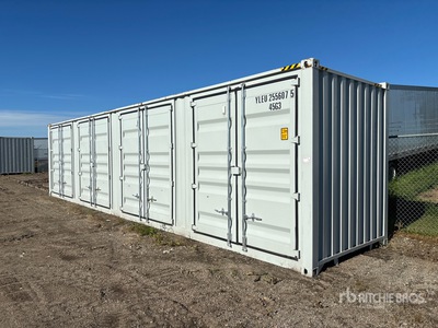 2026 40 ft High Cube Multi-Door Storage Container
