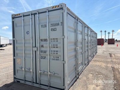 2026 40 ft High Cube Multi-Door Storage Container