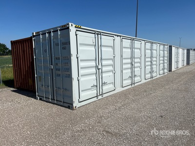 2026 40 ft High Cube Multi-Door Storage Container