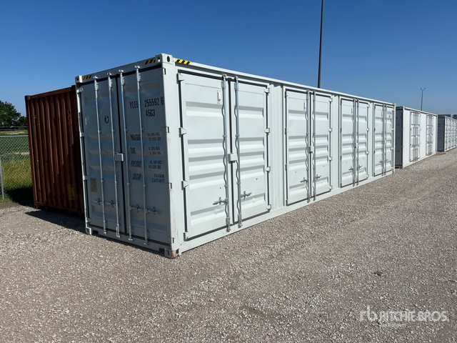 2026 40 ft High Cube Multi-Door Storage Container