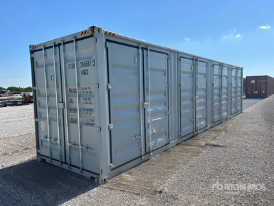 2026 40 ft High Cube Multi-Door Storage Container