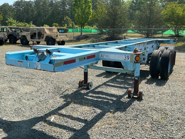 2003 Mecox Resources CH23SL.MS T/A Container Trailer