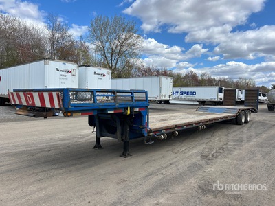 2012 Asetrail T/A Double Drop Step Deck Trailer