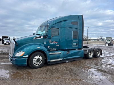 2021 Kenworth T680 6x4 T/A Sleeper Truck Tractor