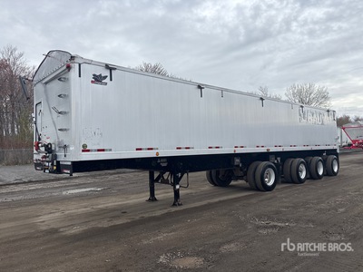 2020 Manac 41445 45 ft Quad/A Aluminum End Dump Trailer