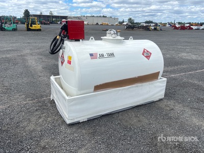 2026 AM Tank 490 gal Skid Mounted Steel Diesel Fuel Tank (Unused)