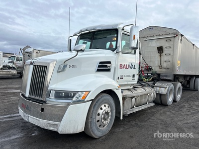 2019 Western Star 5700XE DC 6x4 Ciągnik siodłowy T/A z kabiną dzienną