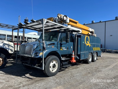 2006 Posi-Plus 500-50-RU 50 ft on 2007 International 7400 SBA 6x4 Extended Cab Bucket Truck (Inoperable)