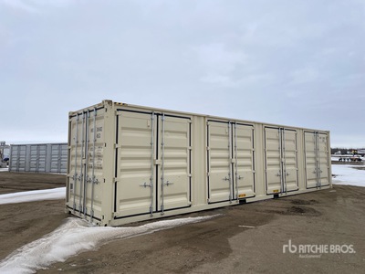 40 ft High Cube Multi-Door Storage Container