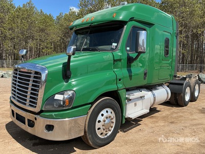 2018 Freightliner Cascadia 125 6x4 Cabina con cuccetta per trattore stradale