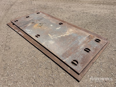 Quantity of (2) 1 in Sheet Metal