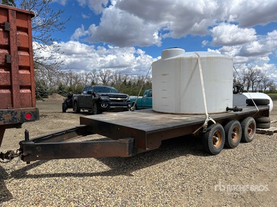 16 ft Tri/A Flatbed Trailer