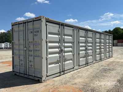 2026 40 ft High Cube Multi-Door Storage Container