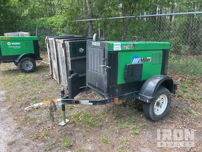 2014 Miller Big Blue 400 400 A Mobile Stick Saldatrice a motore