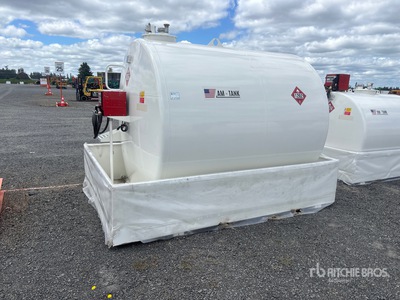 2026 AM Tank 2376 gal Skid Mounted Steel Diesel Fuel Tank (Unused)