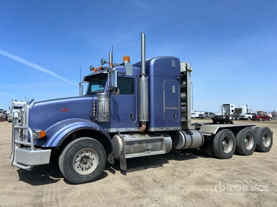 2007 Peterbilt 378 8x6 Heavy Haul Tri/A Sleeper Truck Tractor