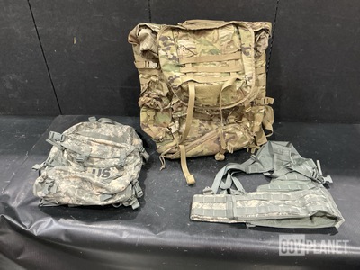 (23) Assault Packs, (31) Fighting Load Carriers & Assorted Items