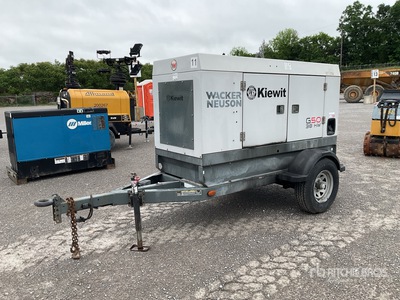2015 Wacker Neuson G50 38 kW Mobile Groupe électrogène