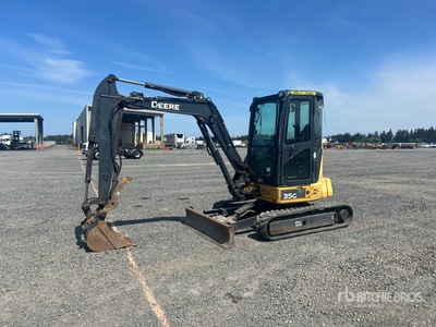 2017 John Deere 35G Mini Excavadora