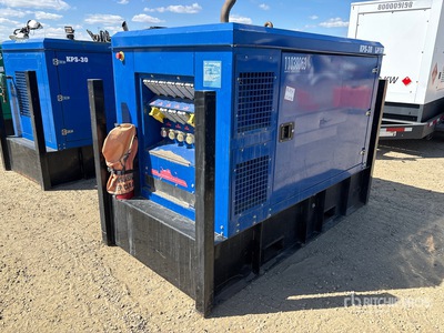 2019 Kustom Power Solutions KPS-30 25 kW Skid-Mounted Generator Set