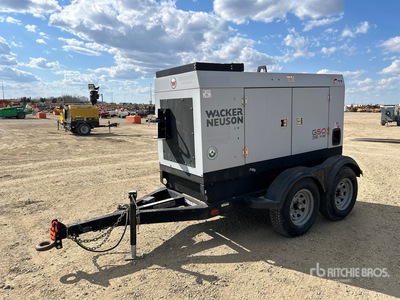 2020 Wacker Neuson G50 38 kW Mobile Generator Set