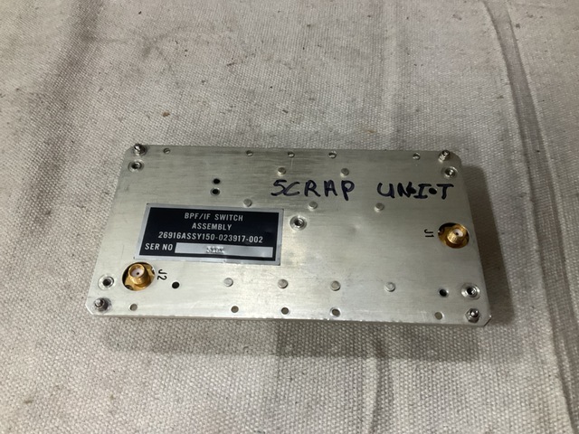 Northrop Grumman 150-023917-002 BPF/IF Switch Assembly