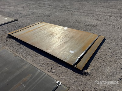 Quantity of (2) 2025 Kit Containers 5 ft x 9 ft 4 in (1.5 in Thick) Placas de acero