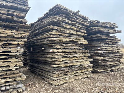 Quantity of 8 ft x 14 ft access Mats