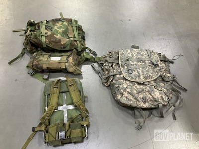(19) Field Packs, (12) Assault Packs, (21) Frames & (2) Main Packs