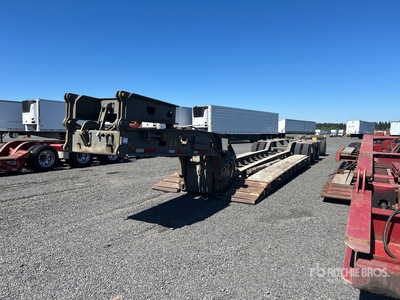2005 Aspen 60 ton Tri/A Removable Gooseneck Lowboy Trailer