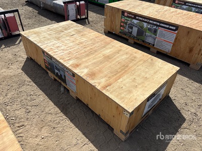 StanForge MS1320B 13 ft x 20 ft Metal Garage Divers  (Unused)