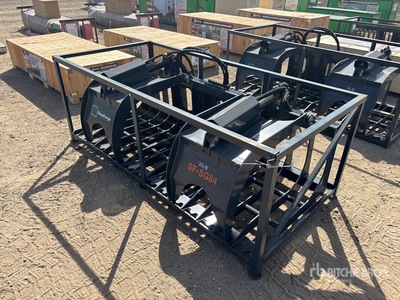 StanForge SG84 84 in Q/C Skeleton Skid Steer Grapple (Unused)