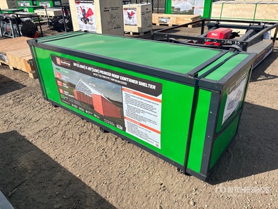 StanForge ST3040C 30 ft x 40 ft Peak Roof Container Shelter (Unused)