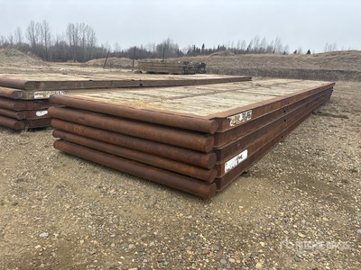 Quantity of (5) 8 ft x 40 ft Rig Mats