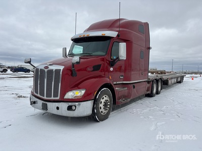 2020 Peterbilt 579 6x4 Sleeper Camión portavehiculos