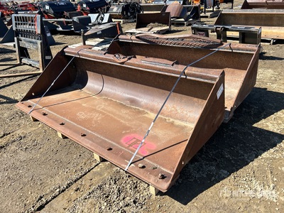 Quantity of (2) John Deere Skid Steer Bucket