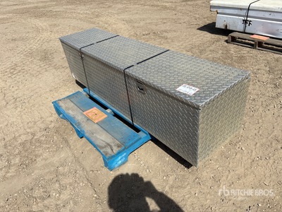 6 ft x 18 in Aluminum Tool Box