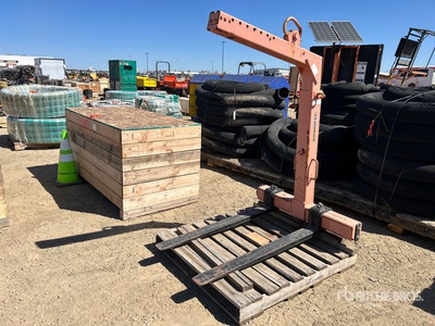2013 Kinshofer 46 in 6000 lb Crane Pallet Forks