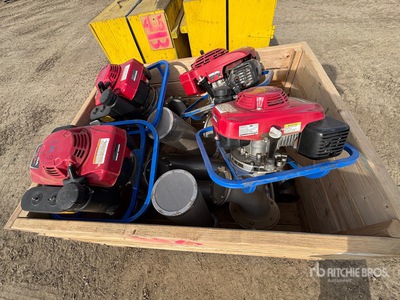 Quantity of (8) Honda GXV 160 Flood Pumps