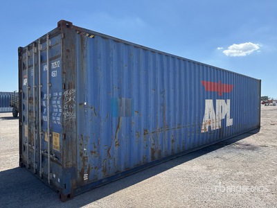 2008 40 ft High Cube Storage Container