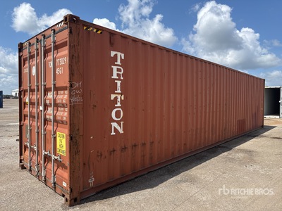 2010 40 ft High Cube Storage Container