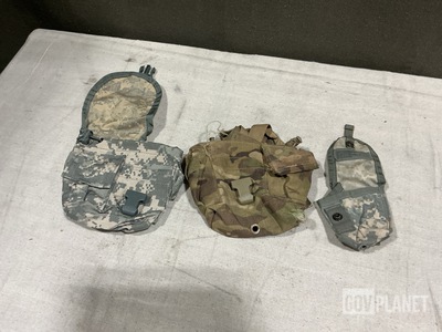 (181) General Purpose Canteen Pouches & (207) Hand Grenade Pouches