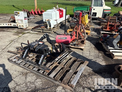 Quantity of (3) Pallets of Jacks & 5th Wheel Plate