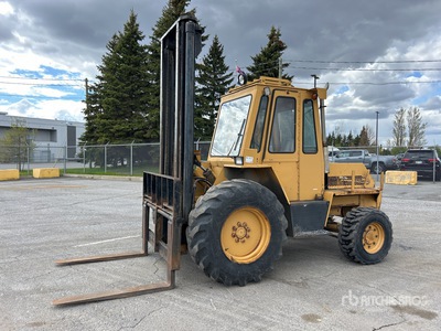 1989 Lift King LK 8M42 10000 lb 4x4 Rough Terrain Forklift