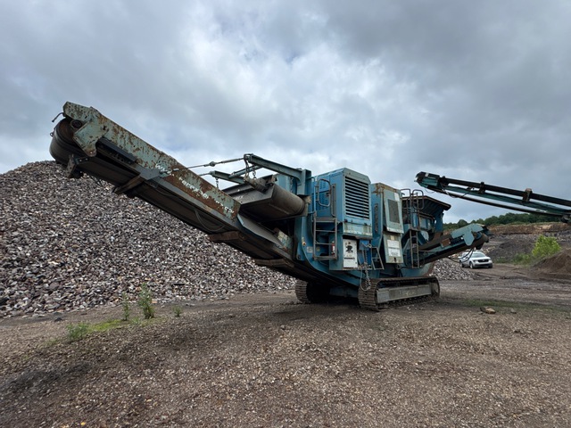 2008 Terex Pegson Metrotrak Jaw Crushing Plant