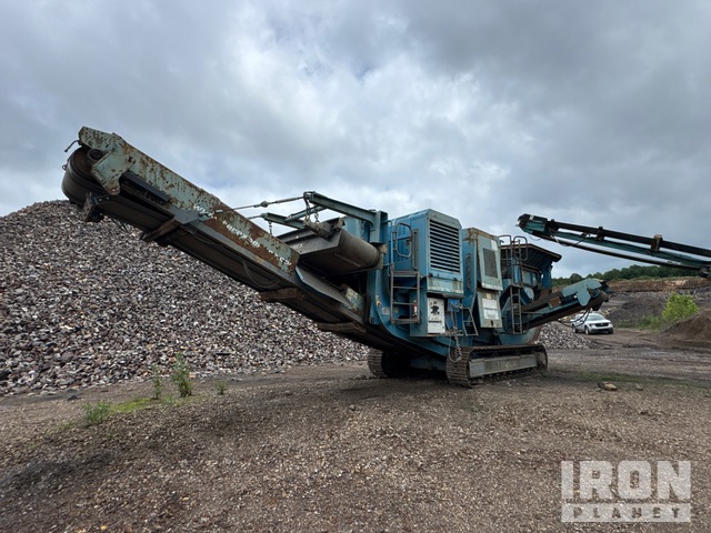2008 Terex Pegson Metrotrak Jaw Crushing Plant