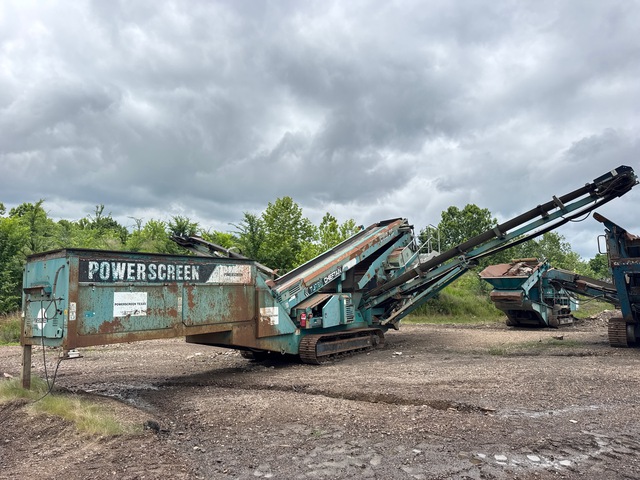 2009 Powerscreen 1400 Tracked Screen Plant